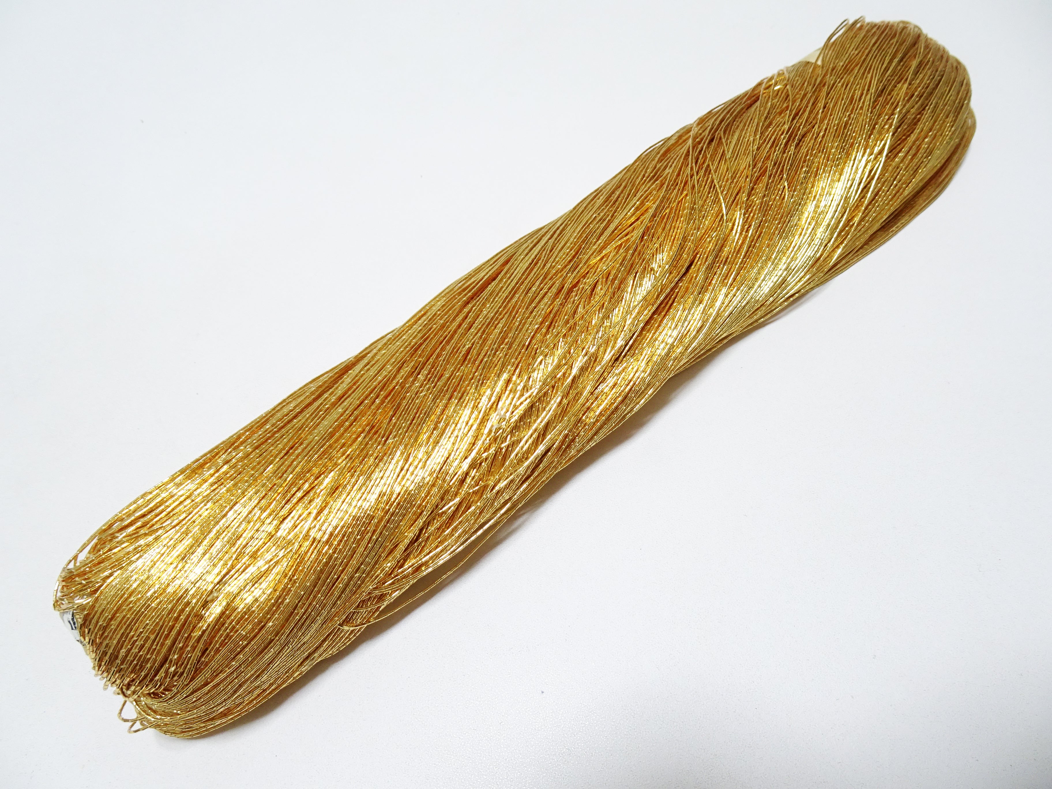 Japanese vintage gold leaf thread kinkoma embroidery 8484  500M  0.50mm