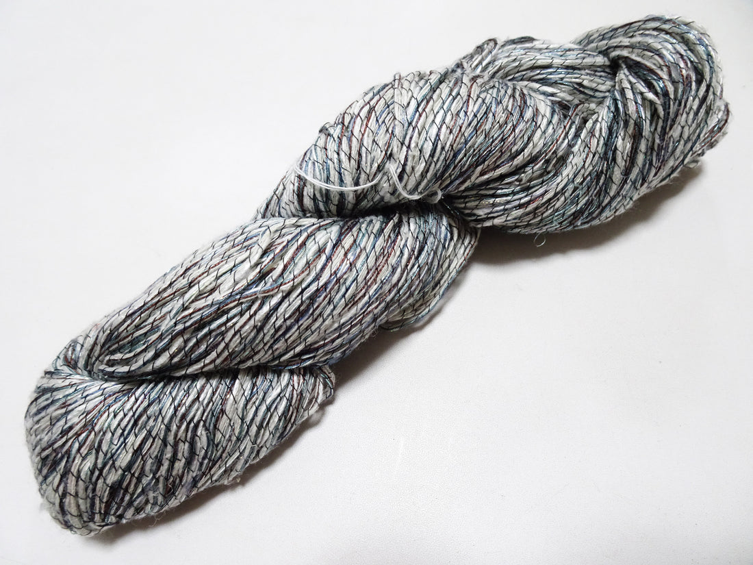 Japanese Tanaka Gen Silk – One-of-a-Kind Hand-Dyed Artistic Silk Thread, Rare Japanese Artisan Yarn, Limited Stock 19124