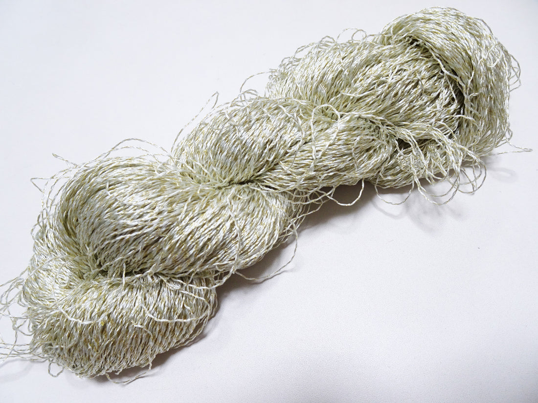 Japanese Vintage High Class Rare Silk Thread Mixture of Gold embroidery 15607