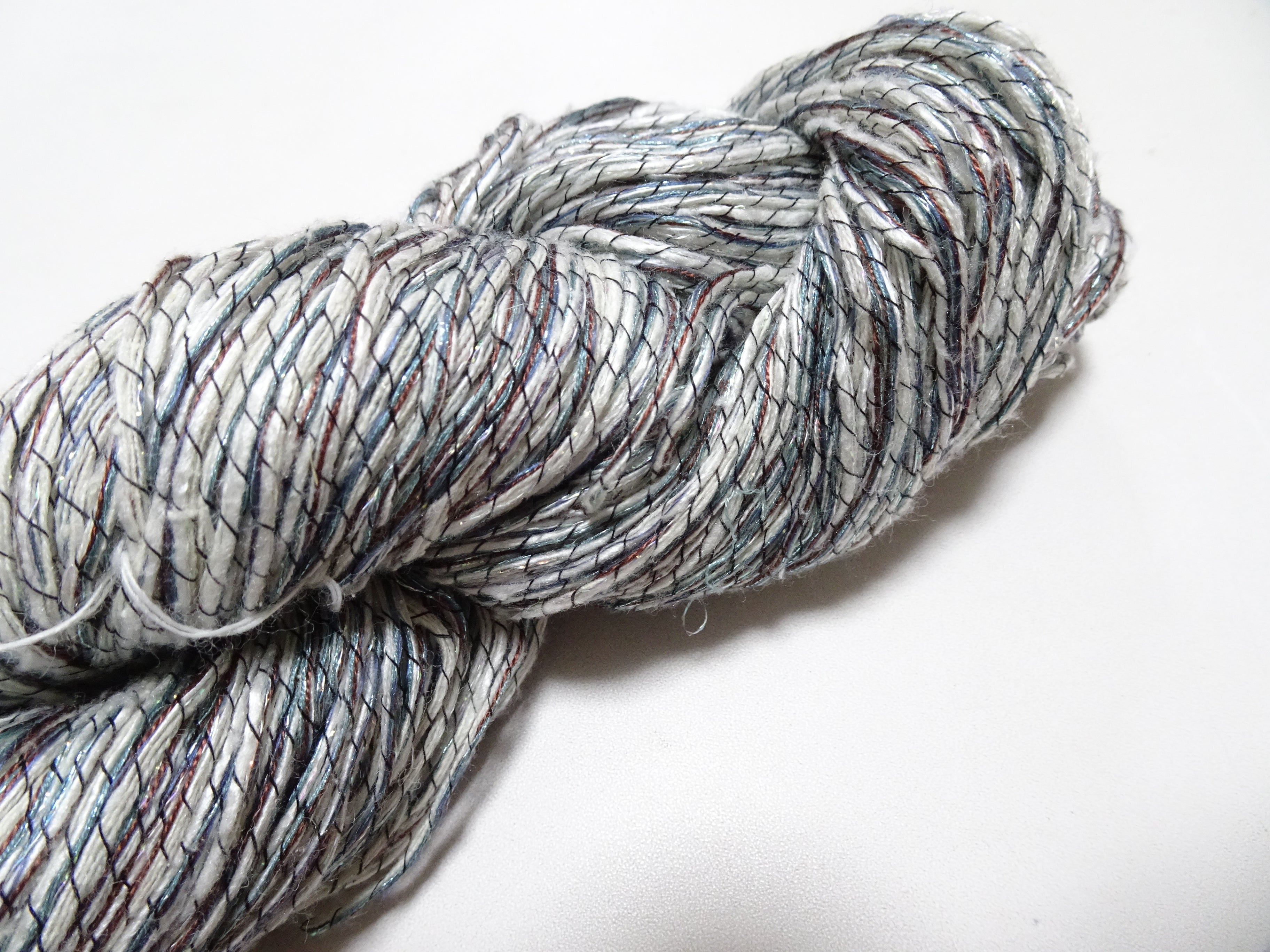Japanese Tanaka Gen Silk – One-of-a-Kind Hand-Dyed Artistic Silk Thread, Rare Japanese Artisan Yarn, Limited Stock 19124