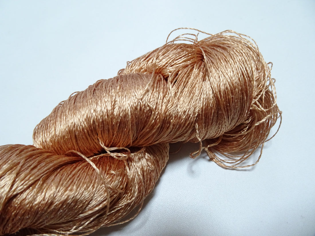 Japanese Vintage Twisted Silk Thread Embroidery 18322