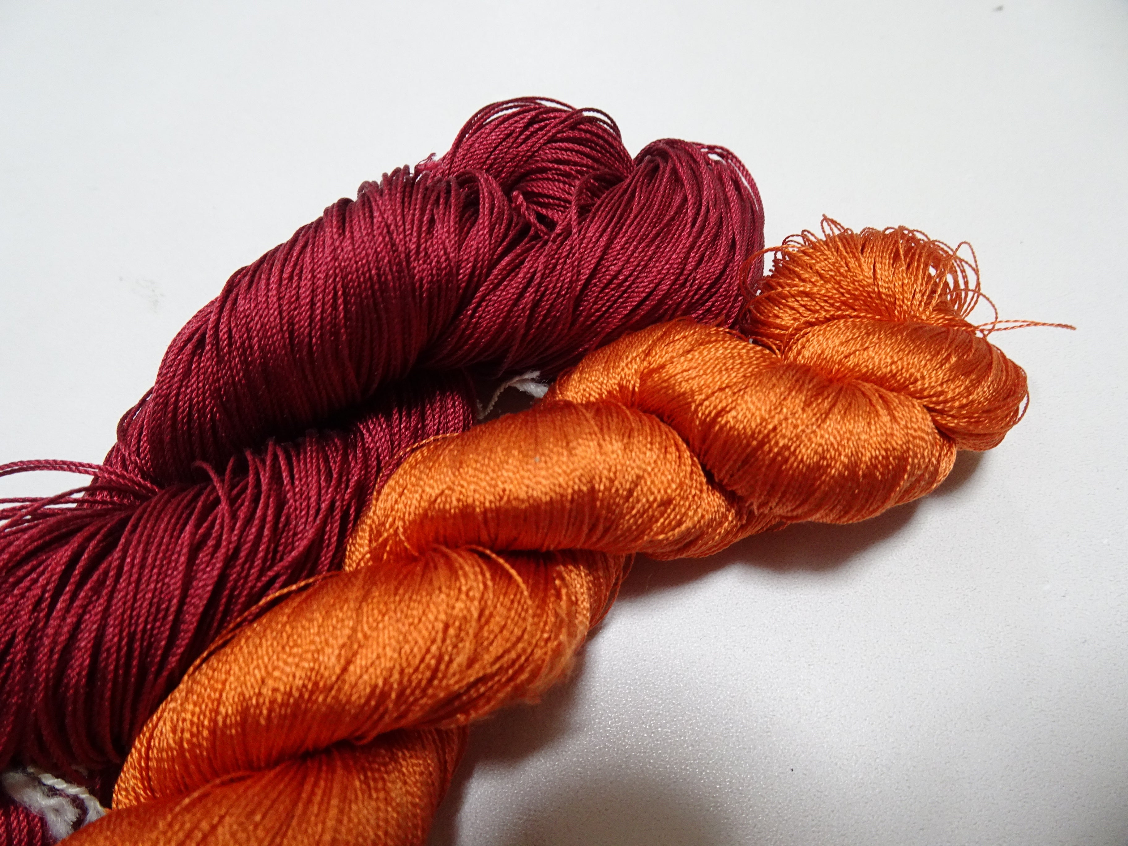 Japanese Vintage Silk Thread 2sets Embroidery 16630
