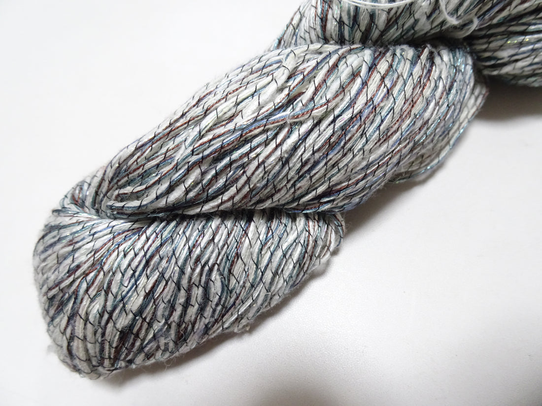 Japanese Tanaka Gen Silk – One-of-a-Kind Hand-Dyed Artistic Silk Thread, Rare Japanese Artisan Yarn, Limited Stock 19124