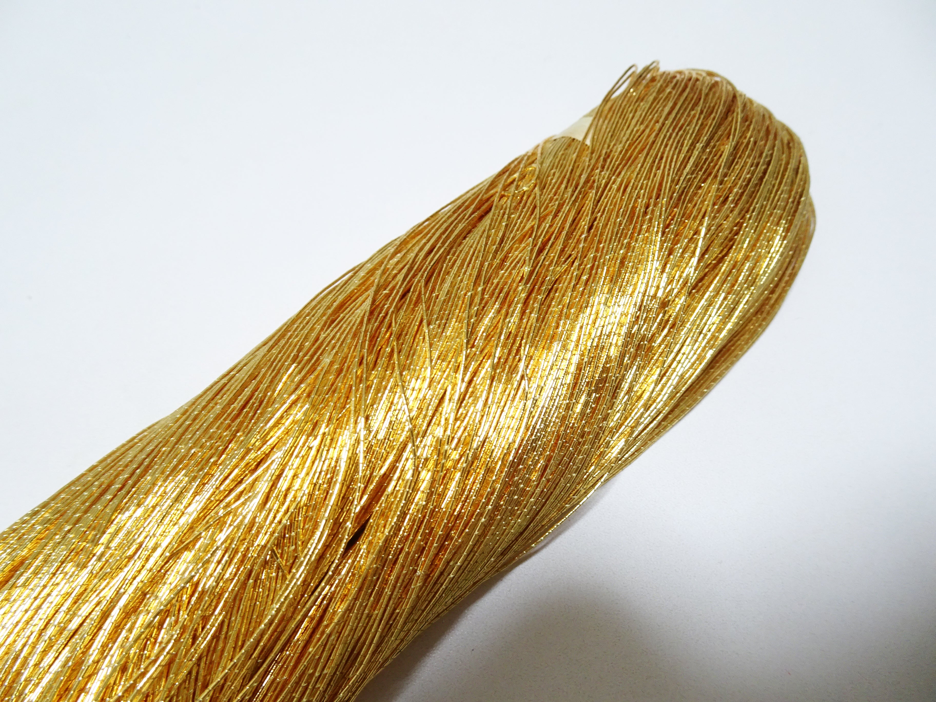 Japanese vintage gold leaf thread kinkoma embroidery 8484  500M  0.50mm