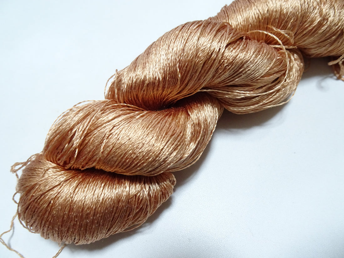 Japanese Vintage Twisted Silk Thread Embroidery 18322