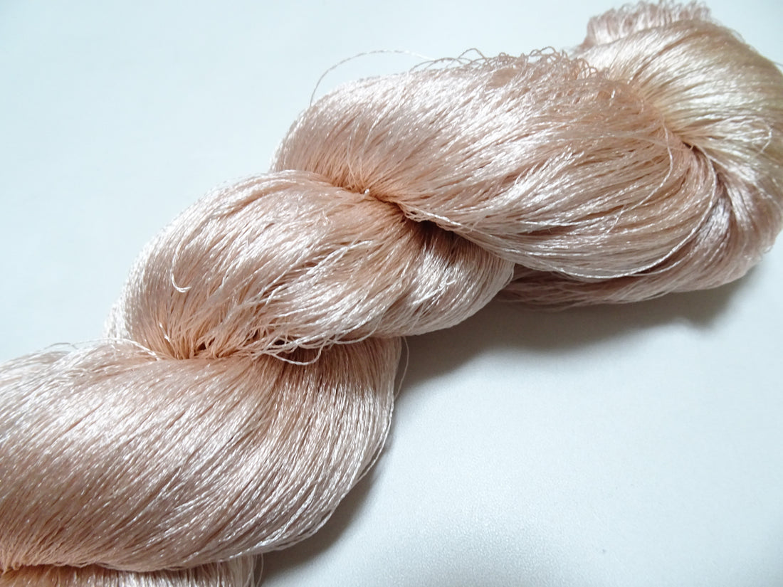 Japanese Vintage Twisted Silk Thread Embroidery 19894