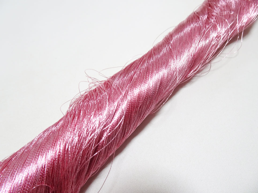 Japanese vintage rare Superb pure silver leaf thread color P12 2000M ...