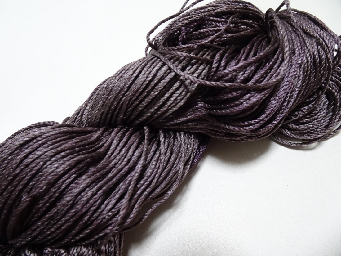 Japanese Tanaka Gen Silk – One-of-a-Kind Hand-Dyed Artistic Silk Thread, Rare Japanese Artisan Yarn, Limited Stock 16519