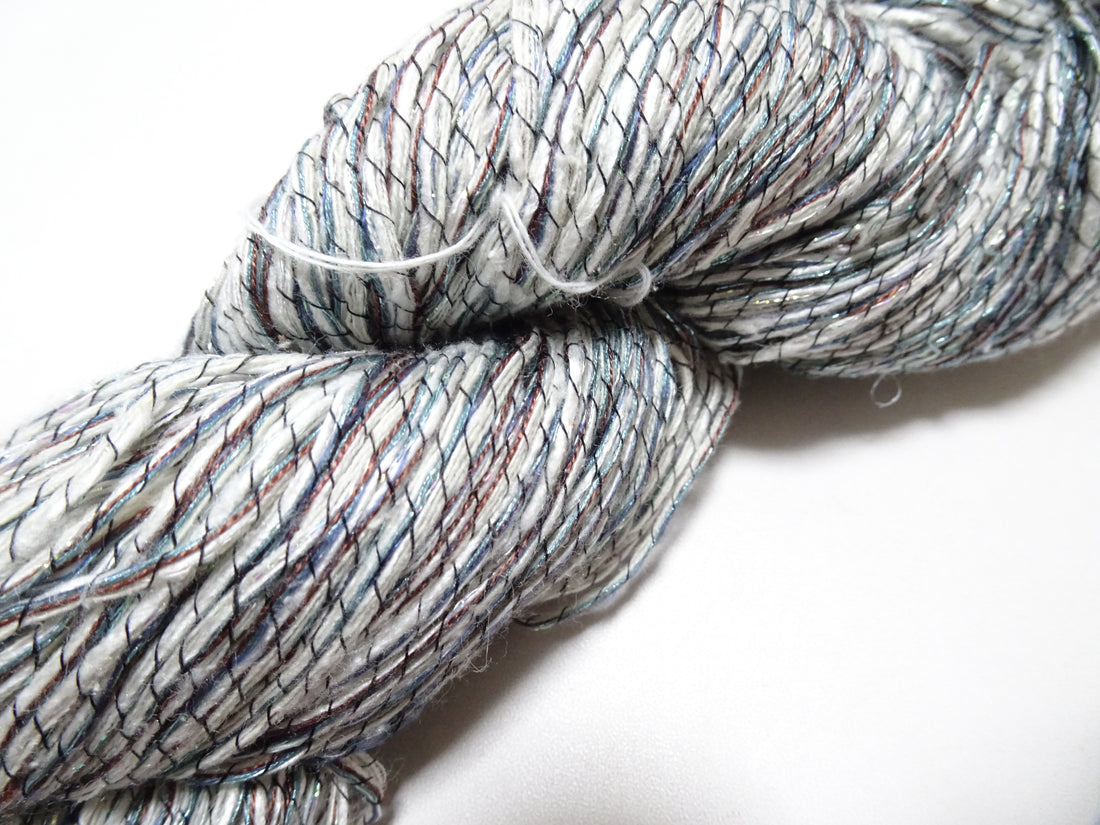 Japanese Tanaka Gen Silk – One-of-a-Kind Hand-Dyed Artistic Silk Thread, Rare Japanese Artisan Yarn, Limited Stock 19124
