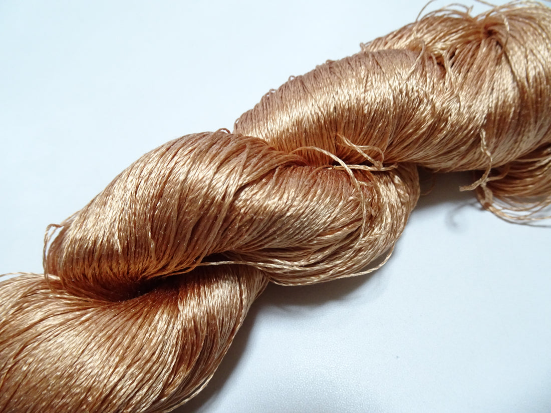 Japanese Vintage Twisted Silk Thread Embroidery 18322