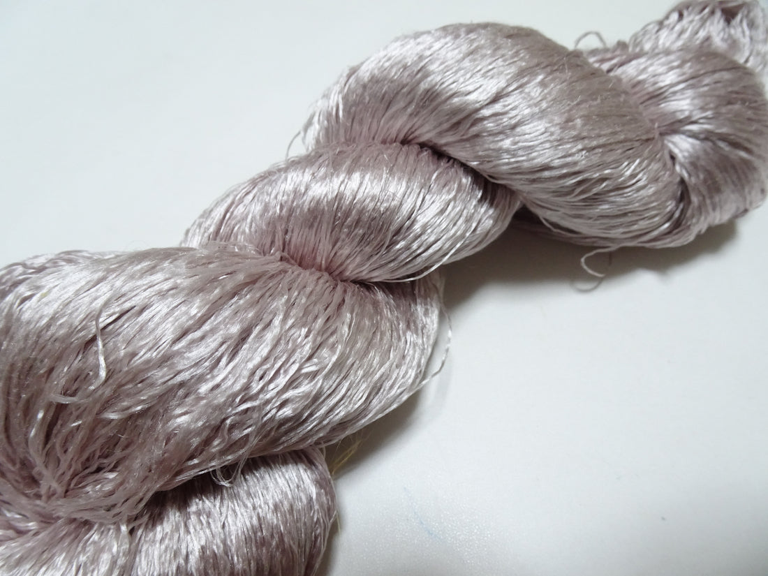 Japanese Vintage loose Twisted Silk Thread Embroidery 14548