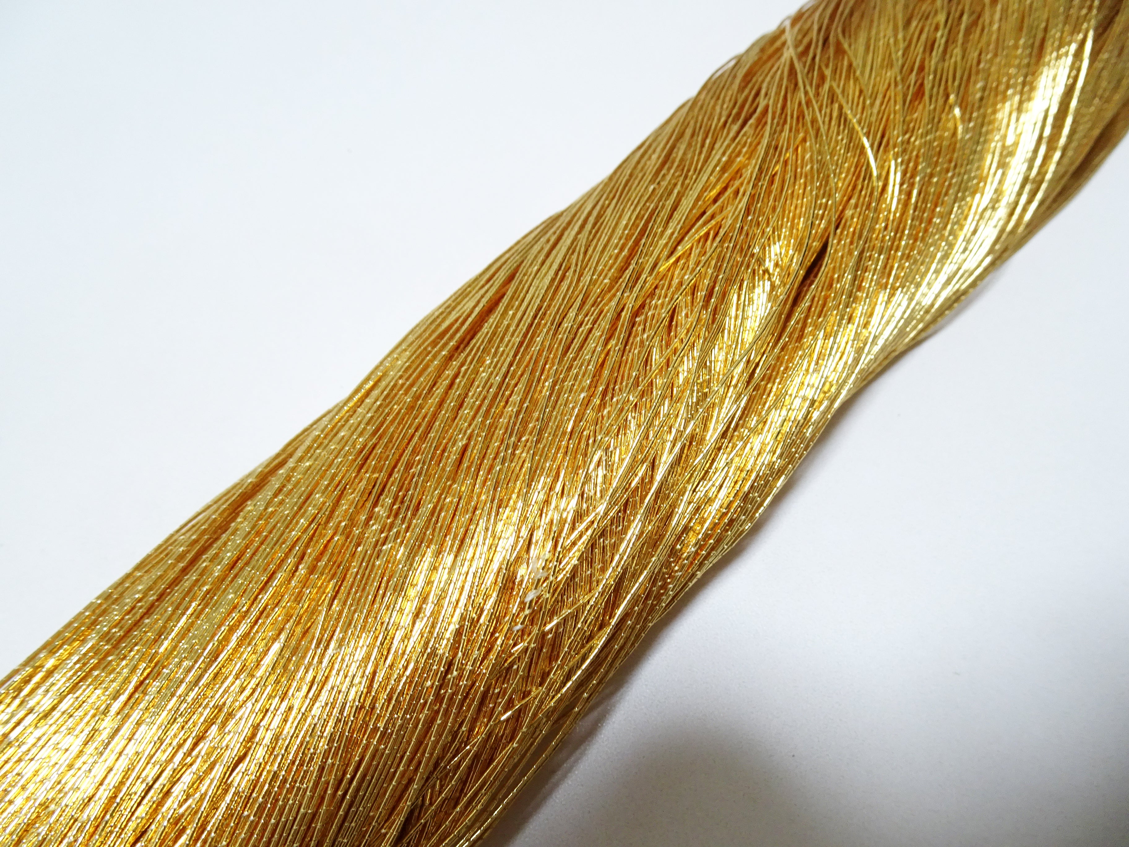 Japanese vintage gold leaf thread kinkoma embroidery 8484  500M  0.50mm