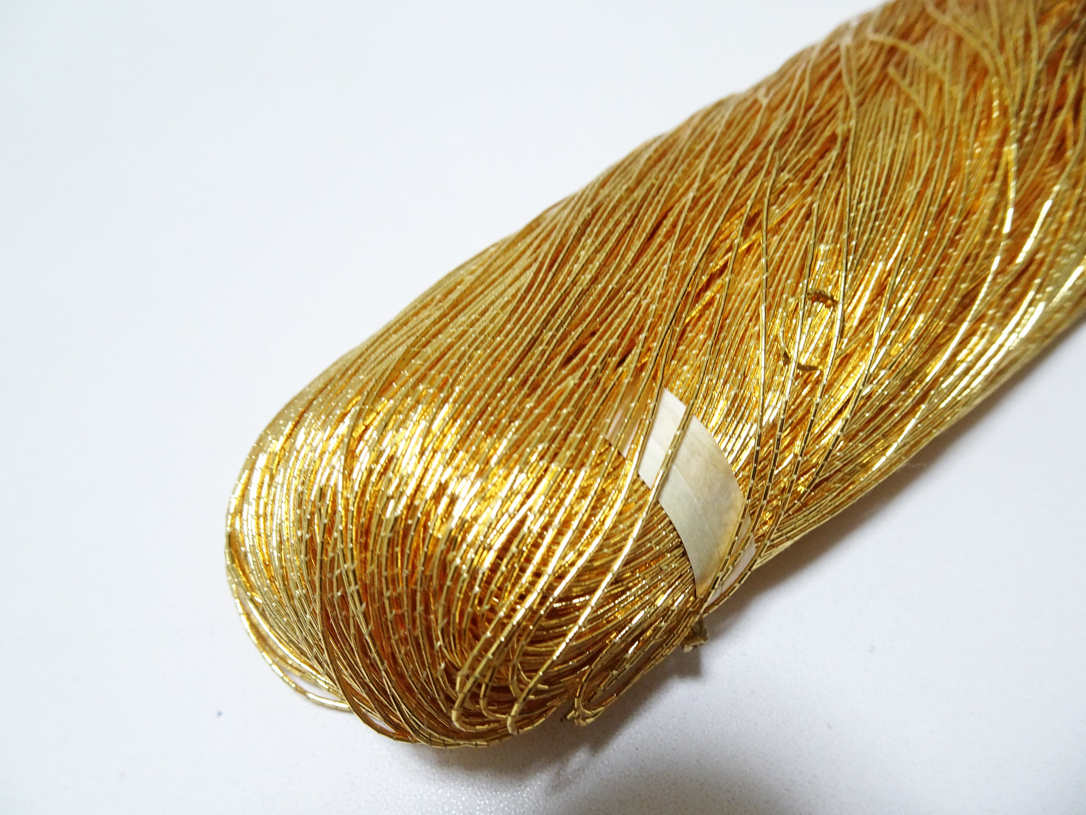 Japanese vintage gold leaf thread kinkoma embroidery 8484  500M  0.50mm