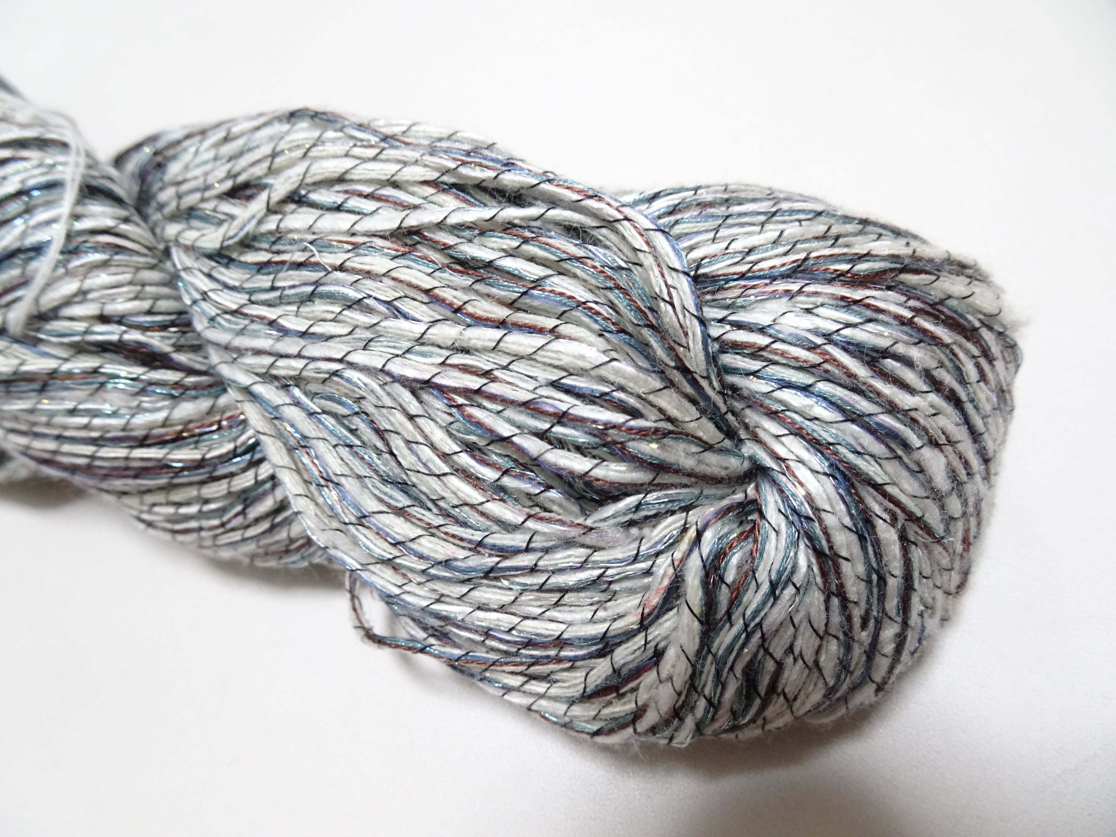 Japanese Tanaka Gen Silk – One-of-a-Kind Hand-Dyed Artistic Silk Thread, Rare Japanese Artisan Yarn, Limited Stock 19124