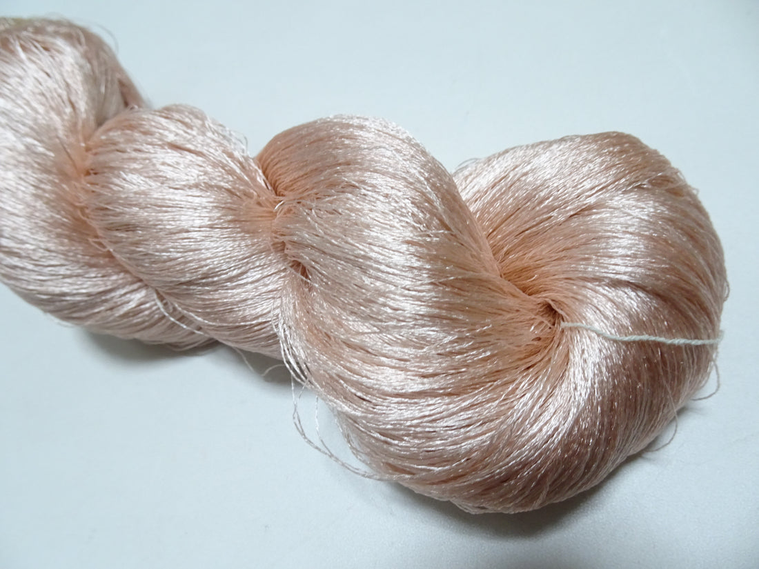 Japanese Vintage Twisted Silk Thread Embroidery 19894