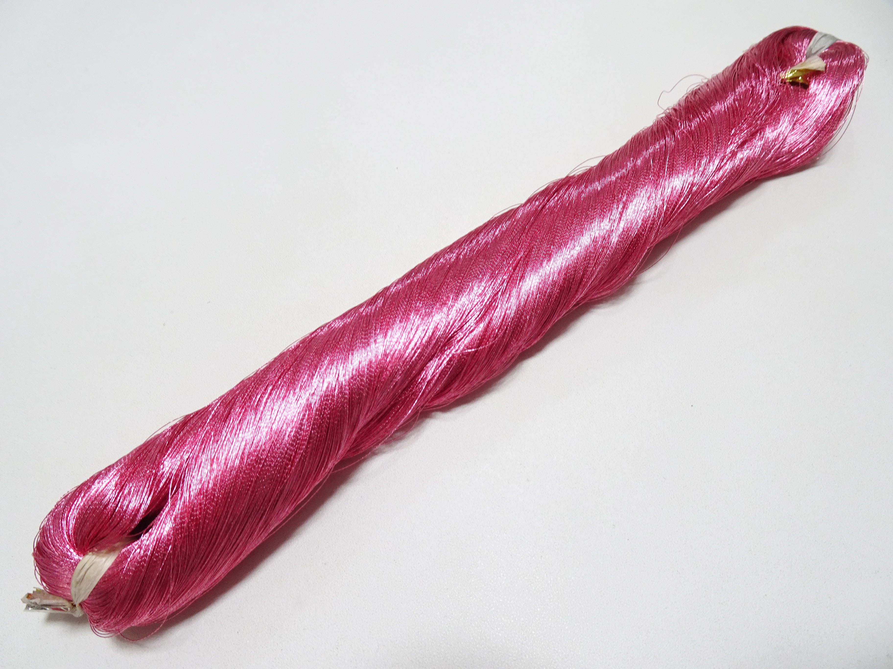 Japanese vintage rare Superb pure silver leaf thread color P13 2000M ...
