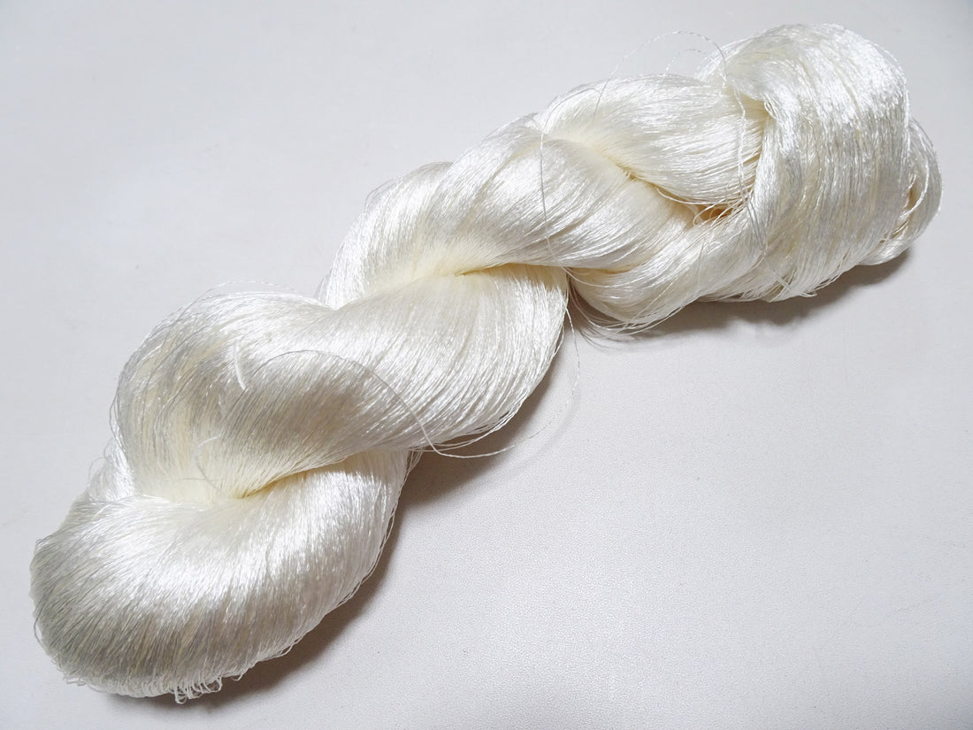 Japanese Vintage Twisted Silk Thread Embroidery 19895