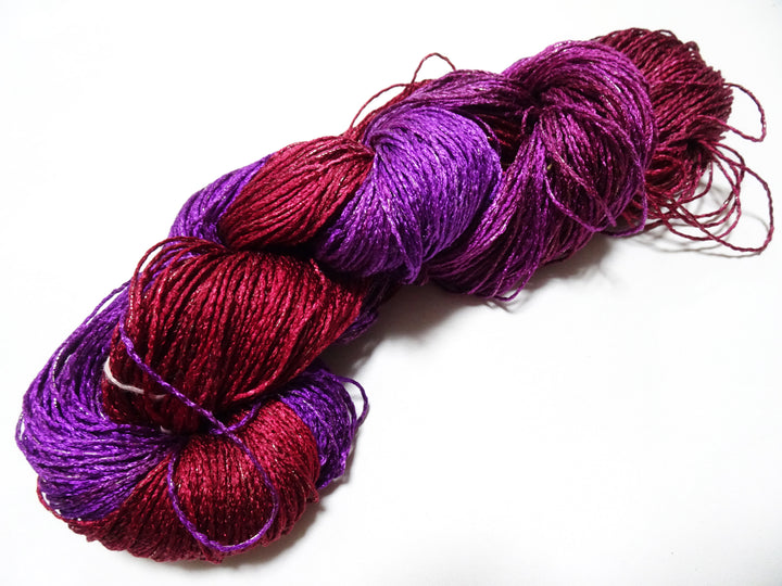 Japanese Tanaka Gen Silk – One-of-a-Kind Hand-Dyed Artistic Silk Thread, Rare Japanese Artisan Yarn, Limited Stock 19125