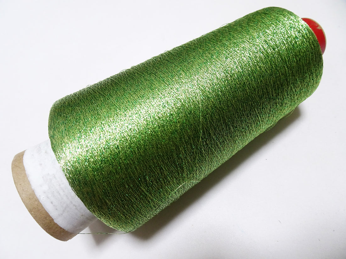 Super Special price! Japanese vintage metallic lame thread embroidery 5000M 16303