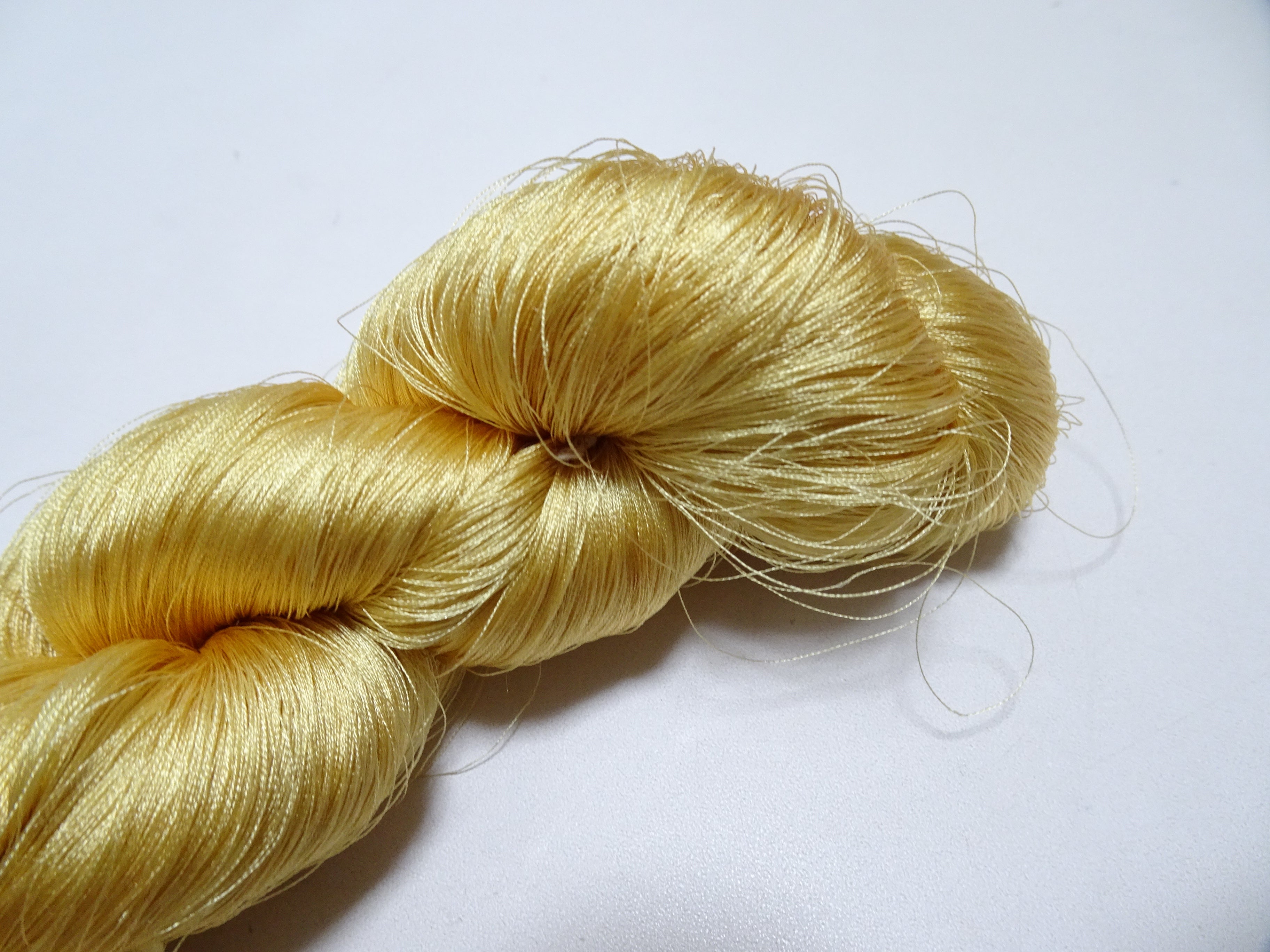 Japanese Vintage Twisted Silk Thread Embroidery 17142