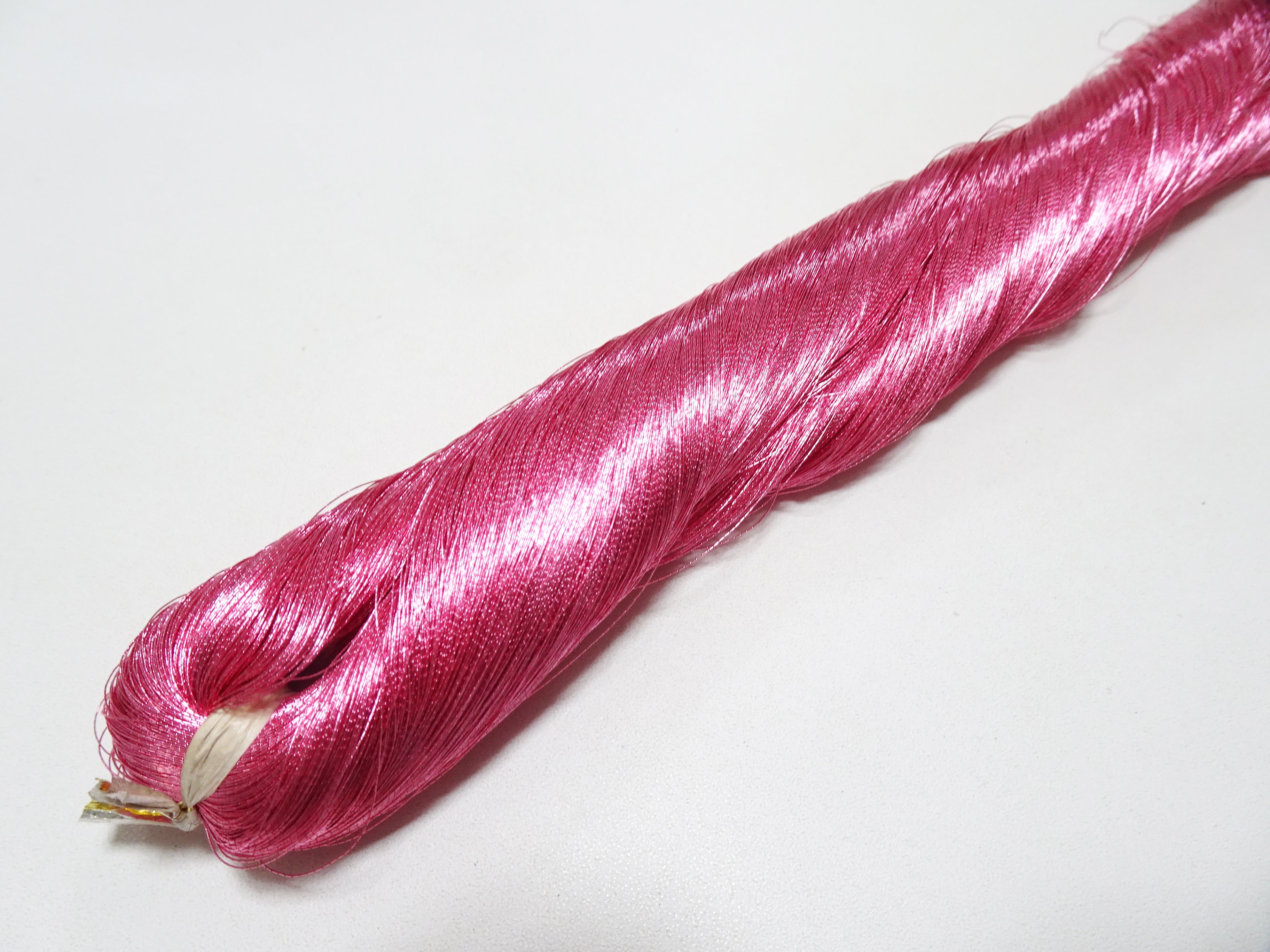 Japanese vintage rare Superb pure silver leaf thread color P13 2000M ...