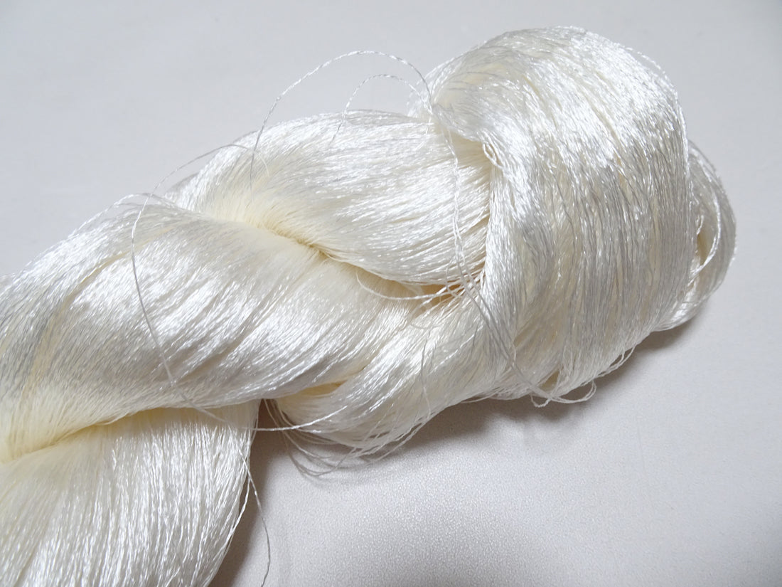 Japanese Vintage Twisted Silk Thread Embroidery 19895