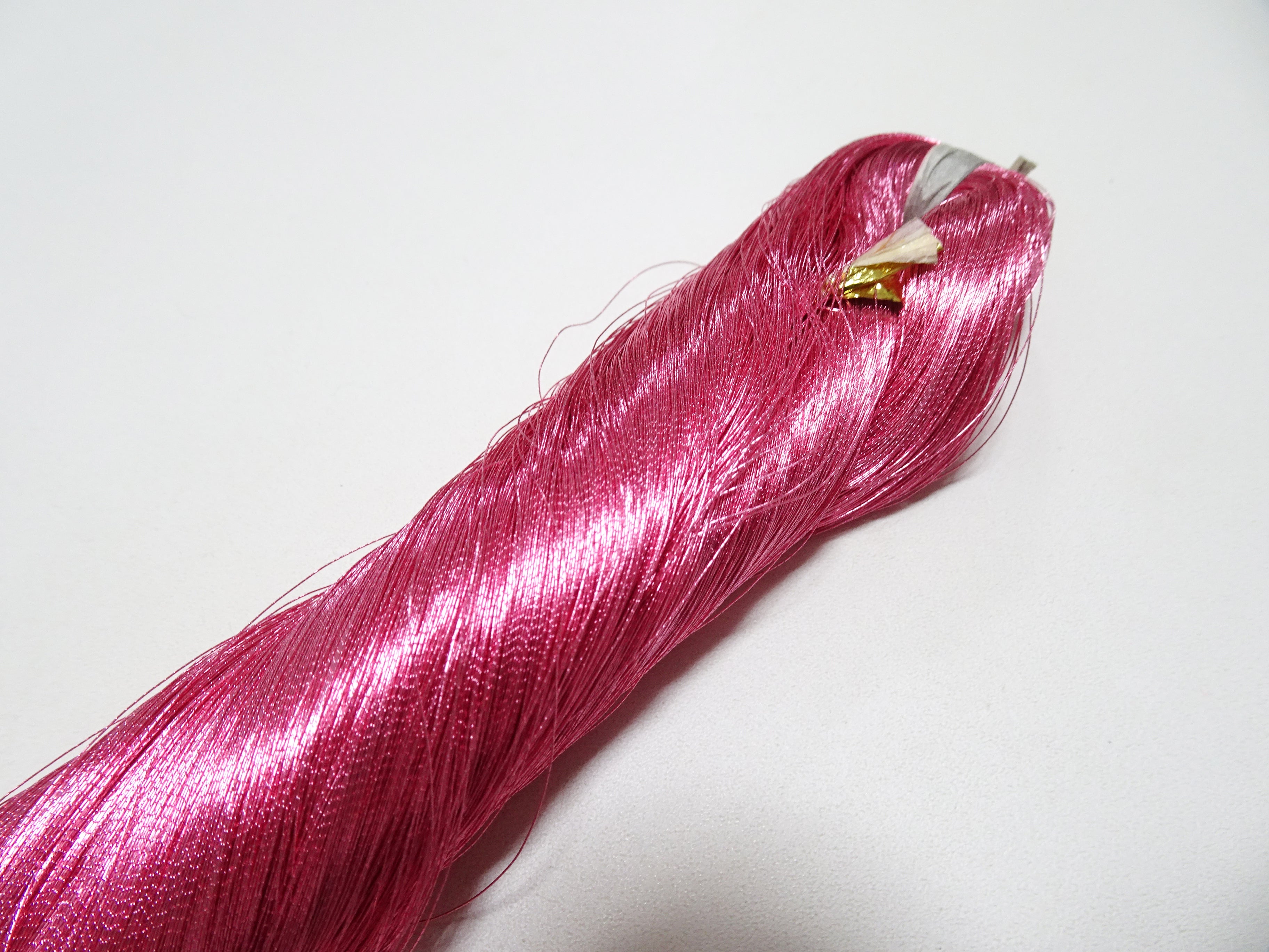 Japanese vintage rare Superb pure silver leaf thread color P13 2000M ...