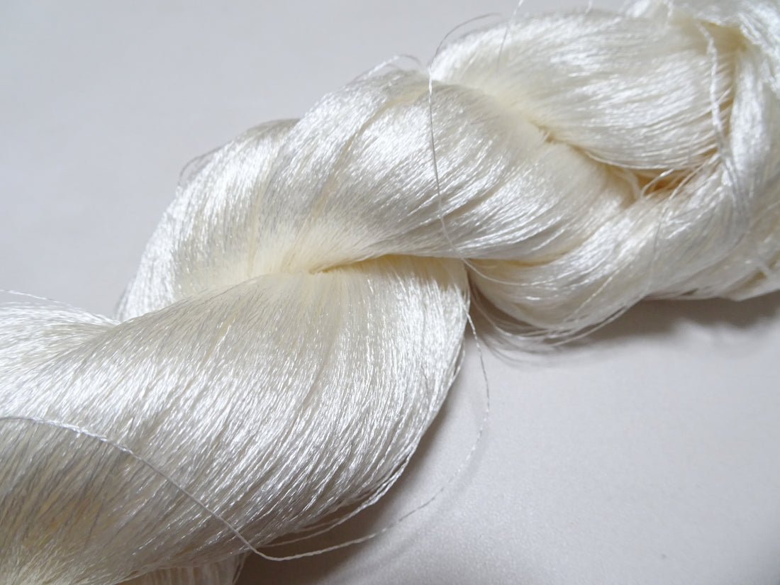 Japanese Vintage Twisted Silk Thread Embroidery 19895