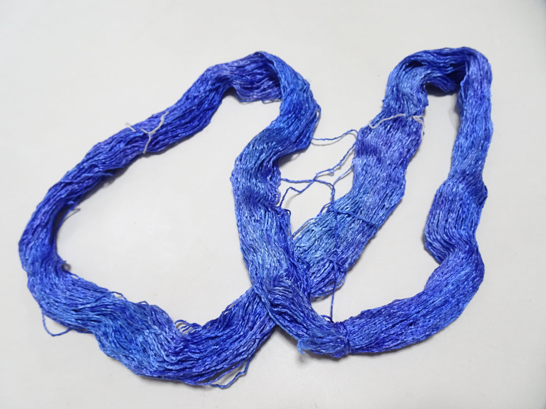 Japanese Tanaka Gen Silk – One-of-a-Kind Hand-Dyed Artistic Silk Thread, Rare Japanese Artisan Yarn, Limited Stock 16520