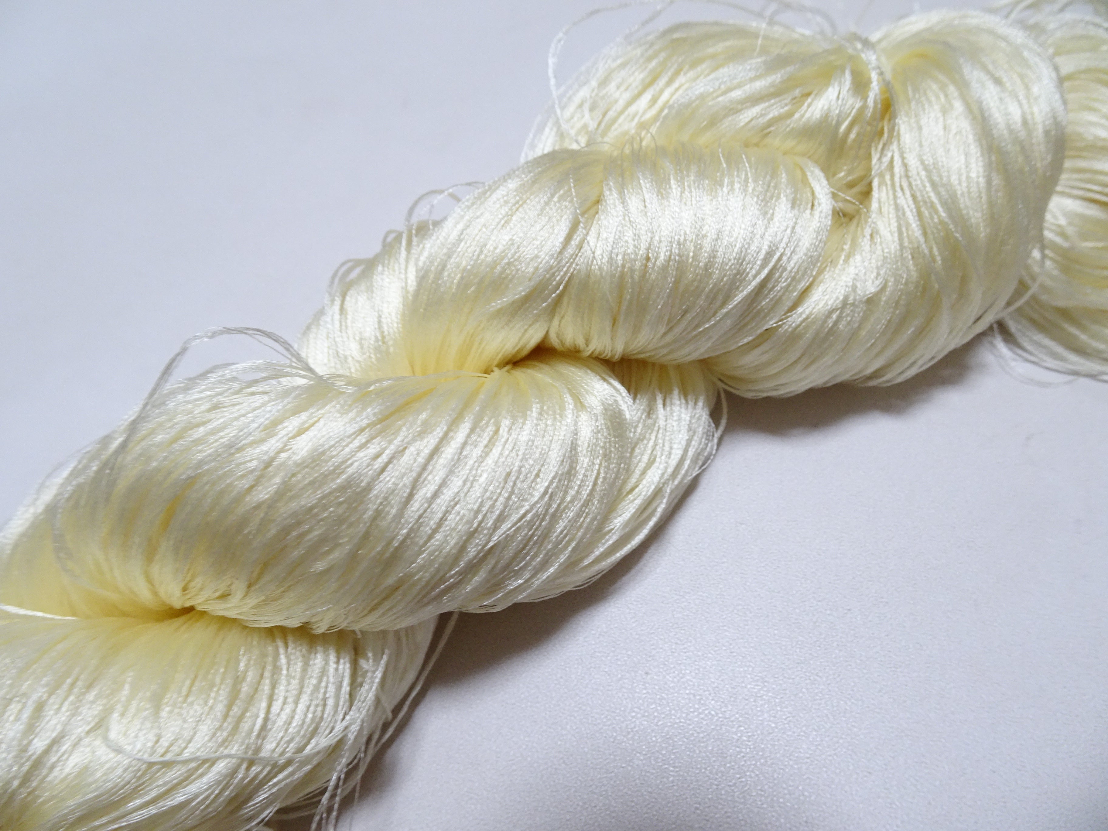 Japanese Vintage 6 Loose-Twist Silk Threads 19260