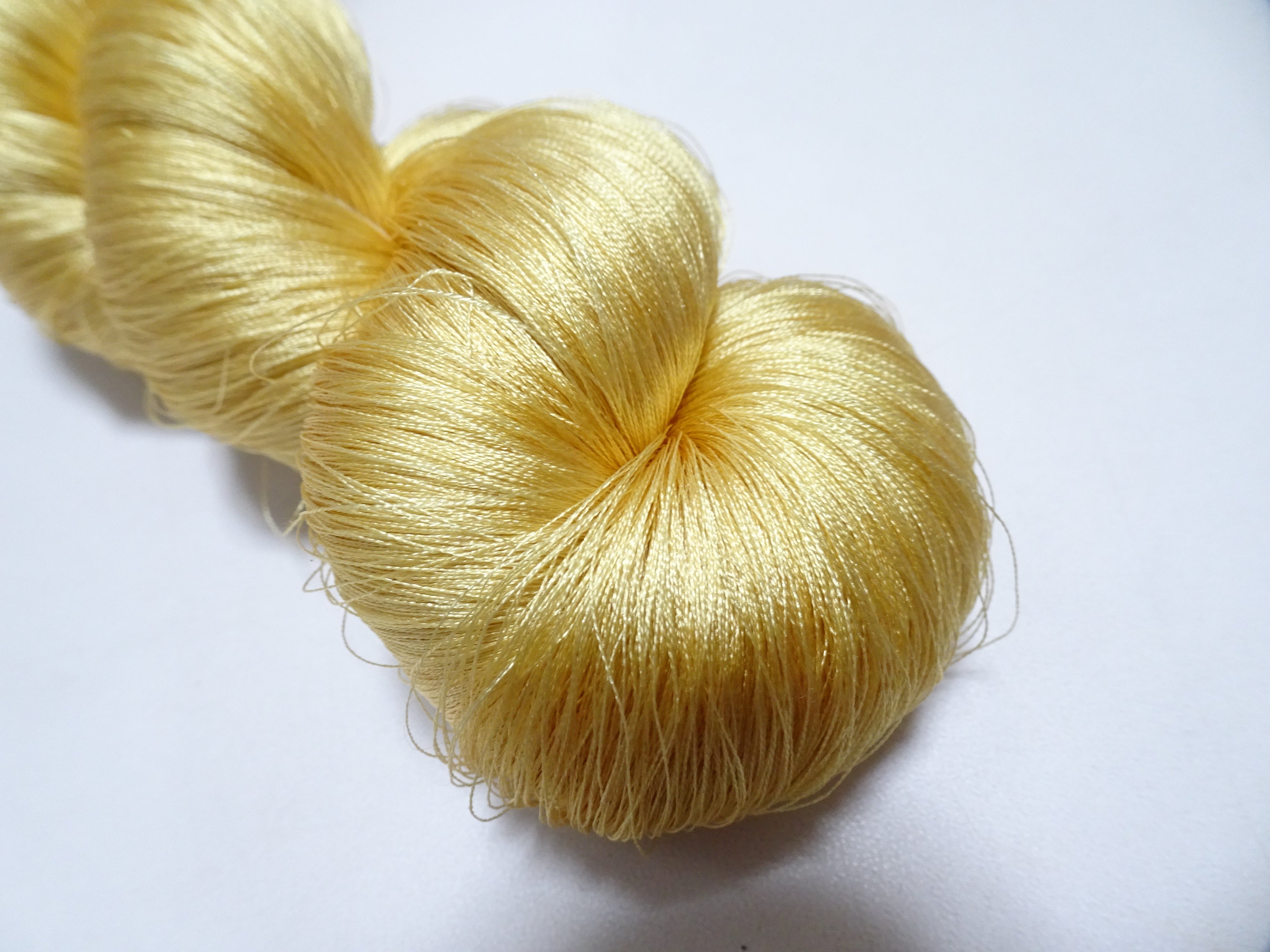Japanese Vintage Twisted Silk Thread Embroidery 17142