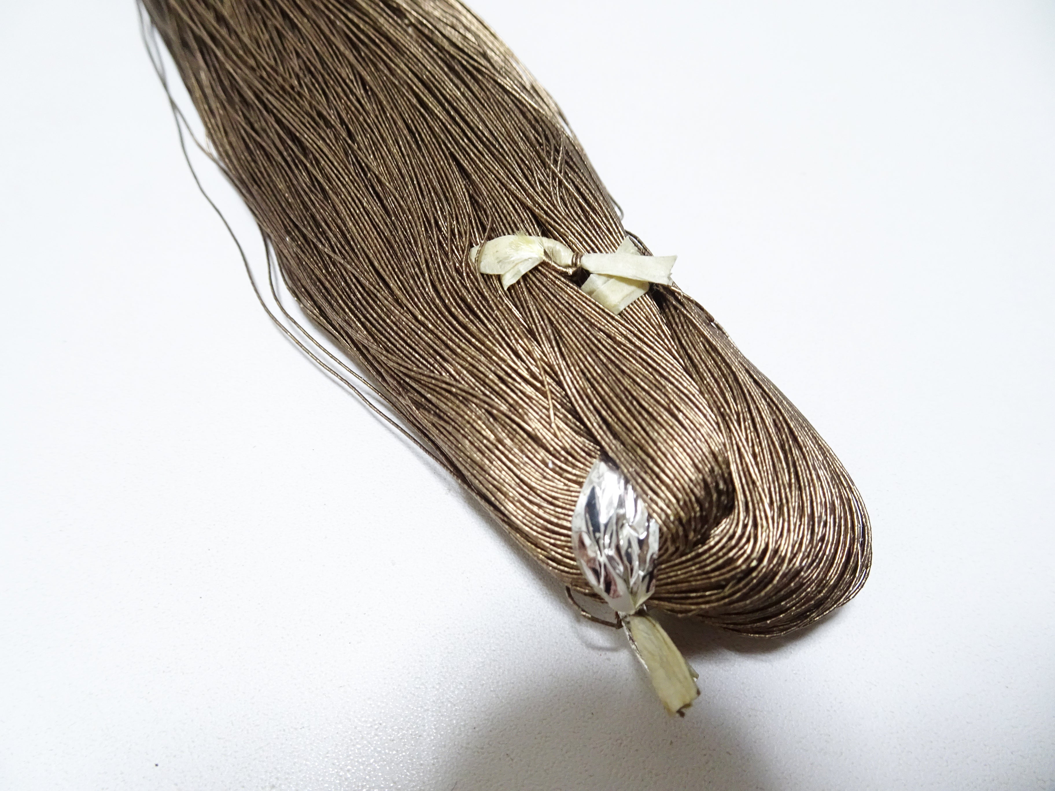 Japanese vintage high class aluminum leaf thread kodai  embroidery 500M  8485  0.40mm