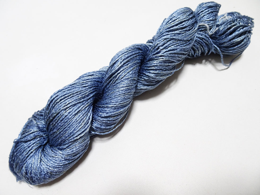 Japanese Tanaka Gen Silk – One-of-a-Kind Hand-Dyed Artistic Silk Thread, Rare Japanese Artisan Yarn, Limited Stock 16521