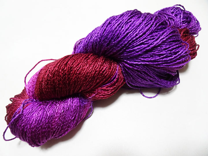 Japanese Tanaka Gen Silk – One-of-a-Kind Hand-Dyed Artistic Silk Thread, Rare Japanese Artisan Yarn, Limited Stock 19126
