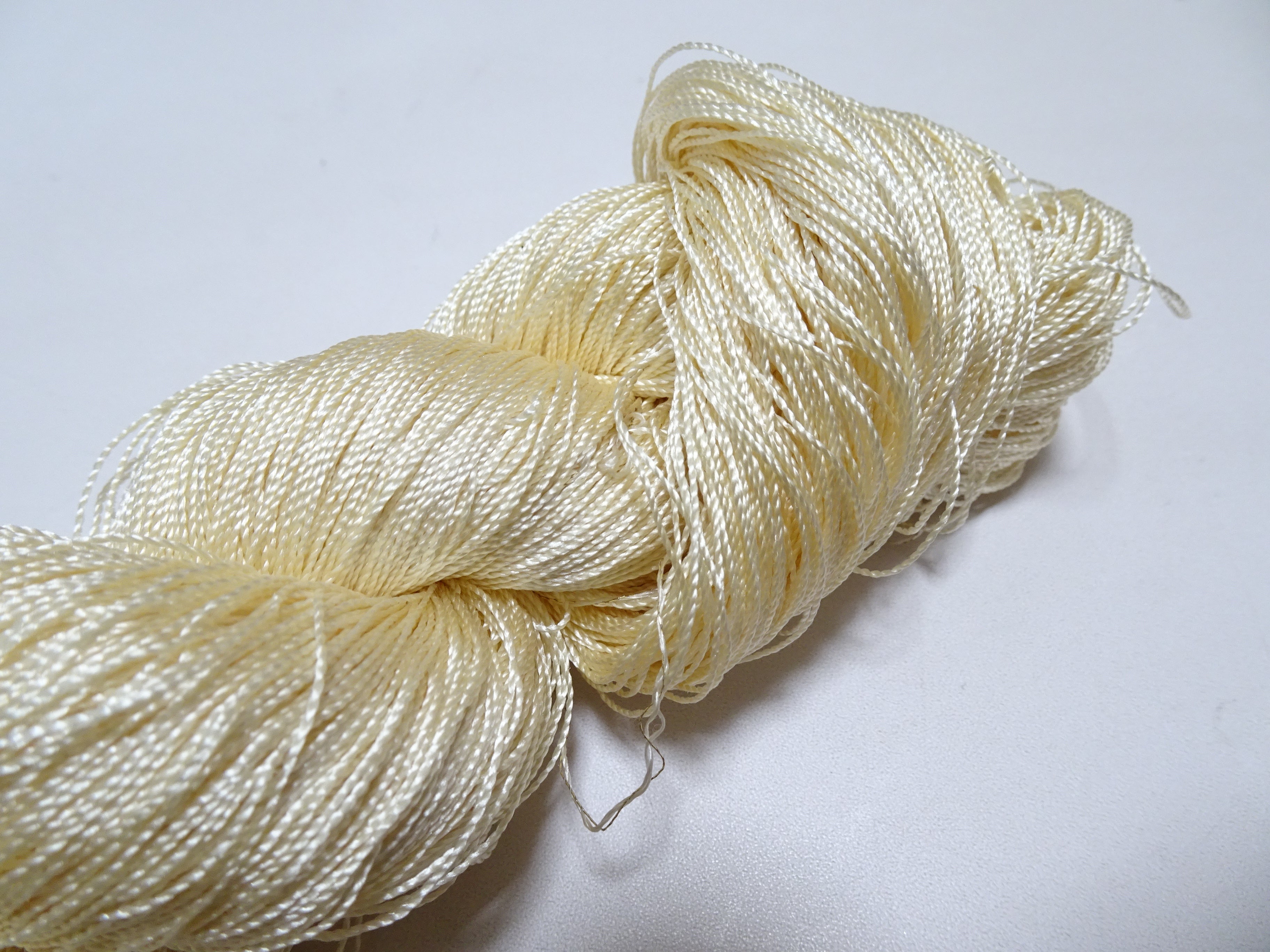 Japanese Vintage Twisted Silk Thread Embroidery & Weaving 17757