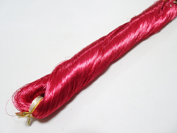 Japanese vintage rare Superb pure silver leaf thread color P15 2000M