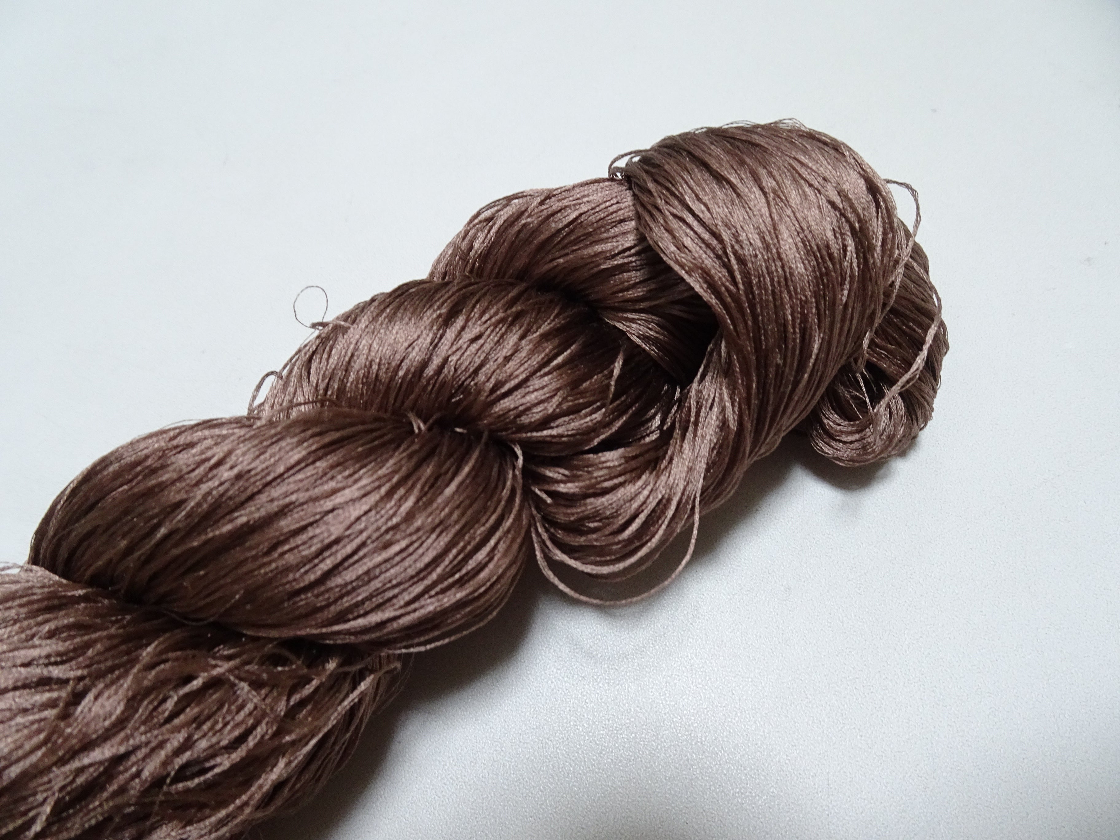 Japanese Vintage 6 Loose-Twist Silk Threads 19261