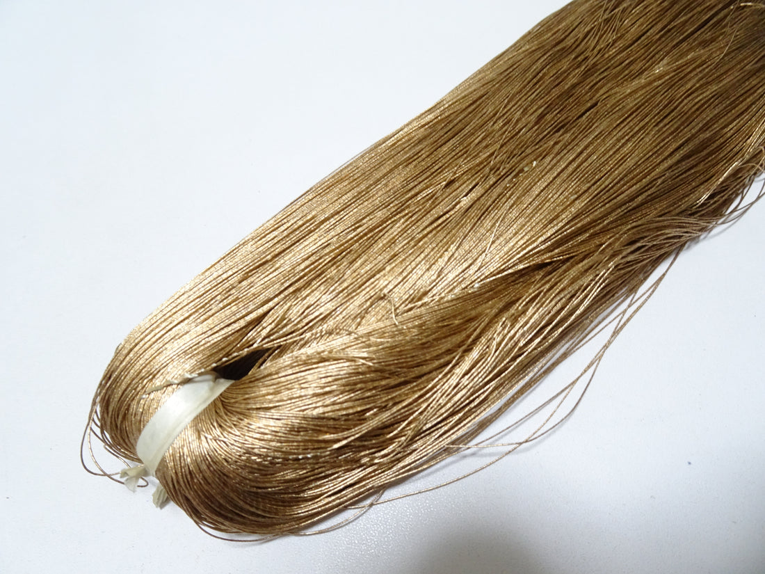 Japanese vintage high class aluminum leaf thread kodai  embroidery 1000M  8486  0.40mm