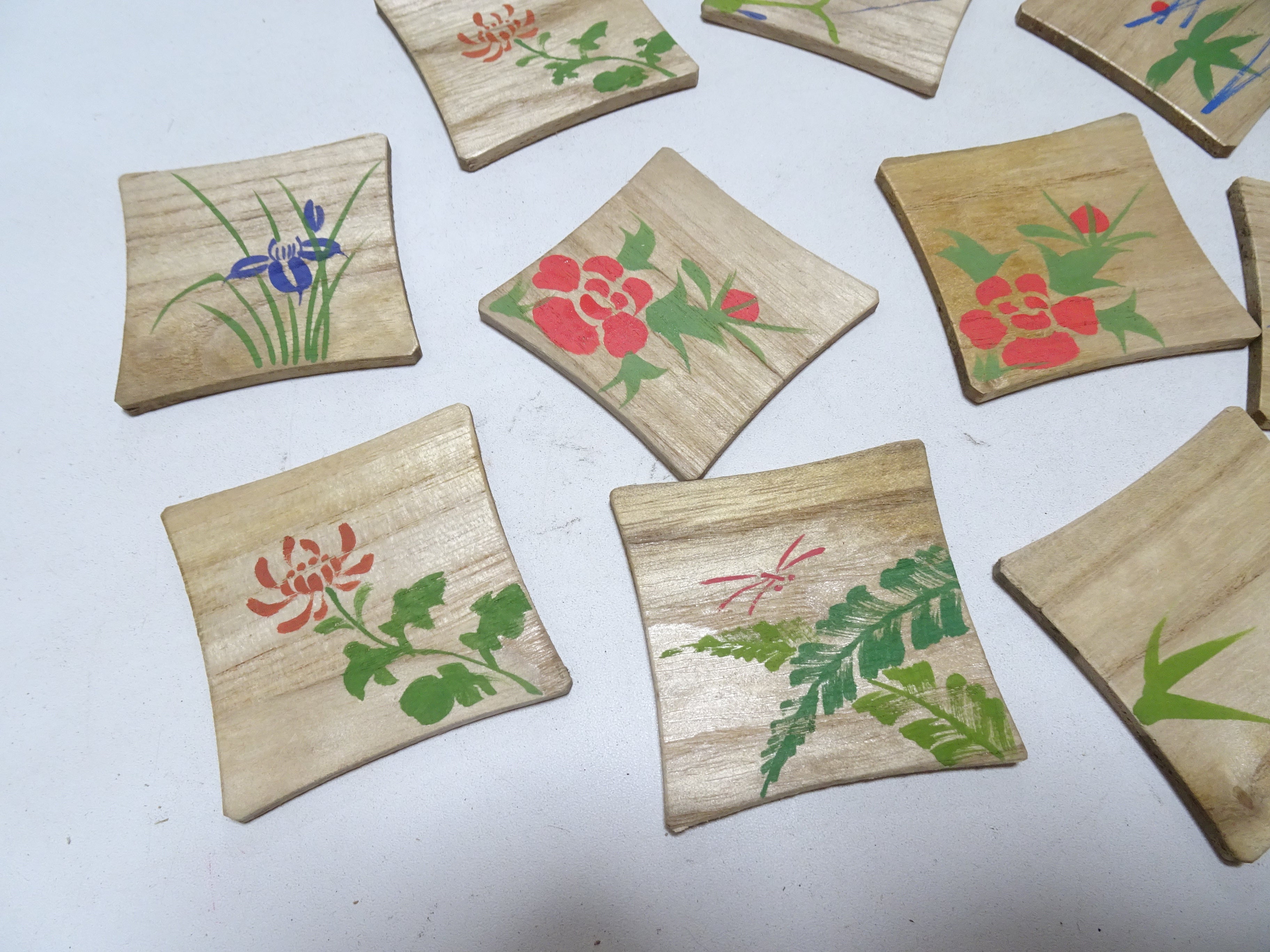 Vintage Japanese Wooden Thread Spools 10sets 17465