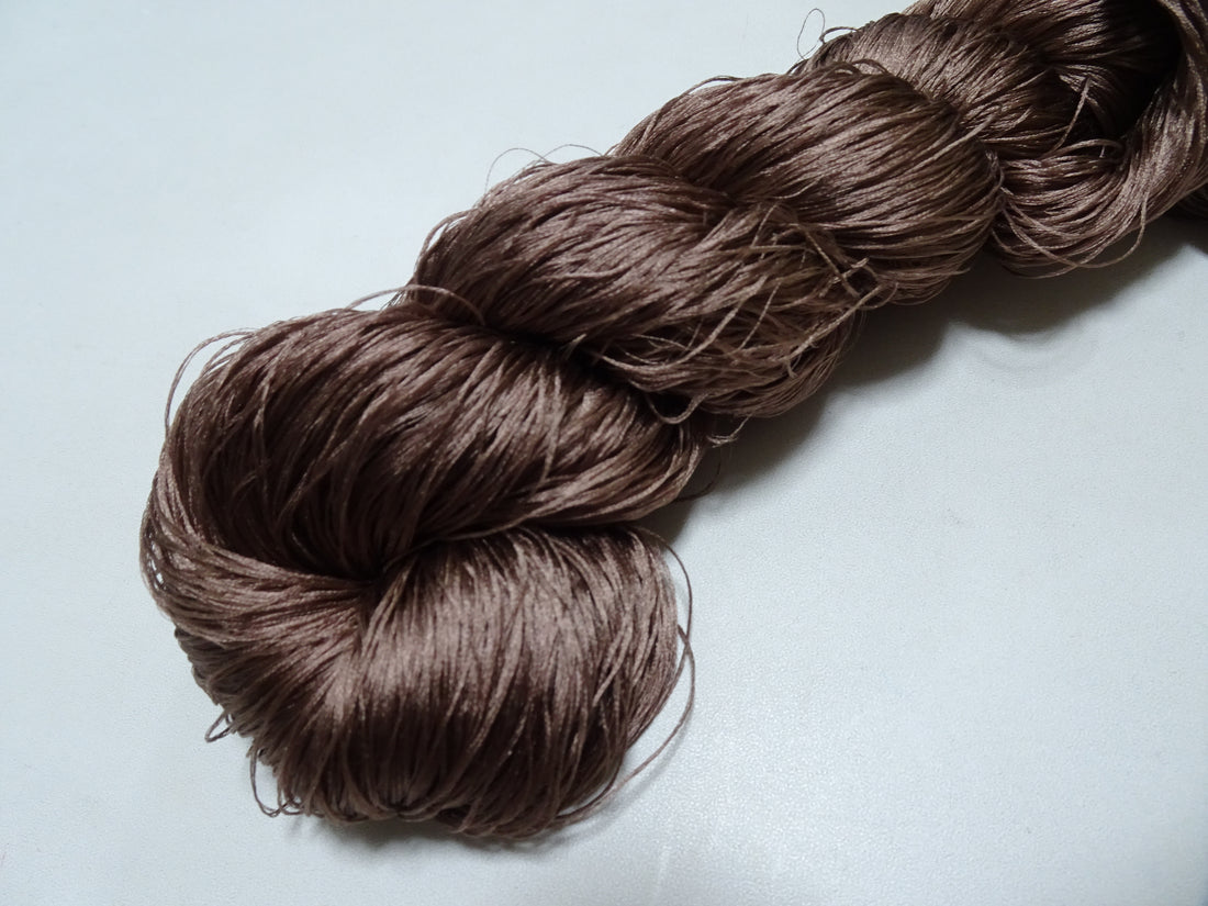 Japanese Vintage 6 Loose-Twist Silk Threads 19261