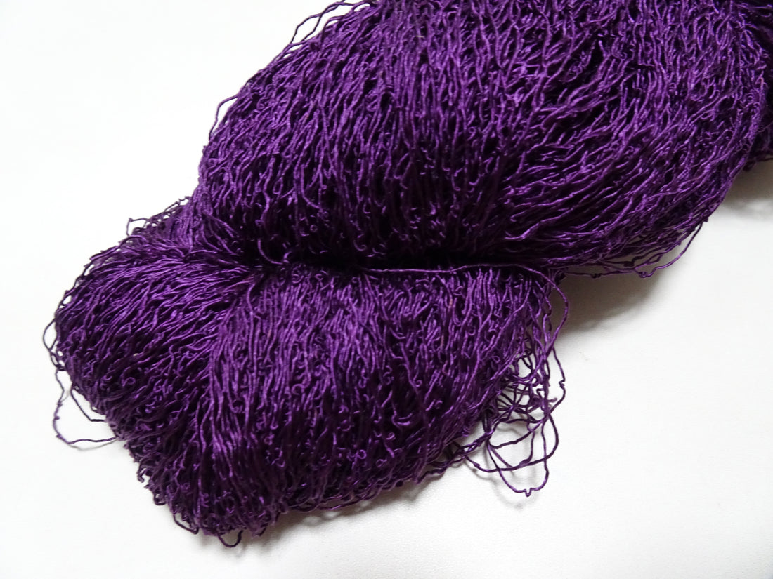 Japanese Vintage Rare Chirimen Silk Thread Embroidery & Weaving 17555