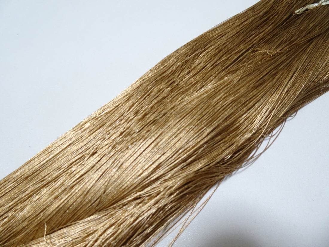 Japanese vintage high class aluminum leaf thread kodai  embroidery 1000M  8486  0.40mm