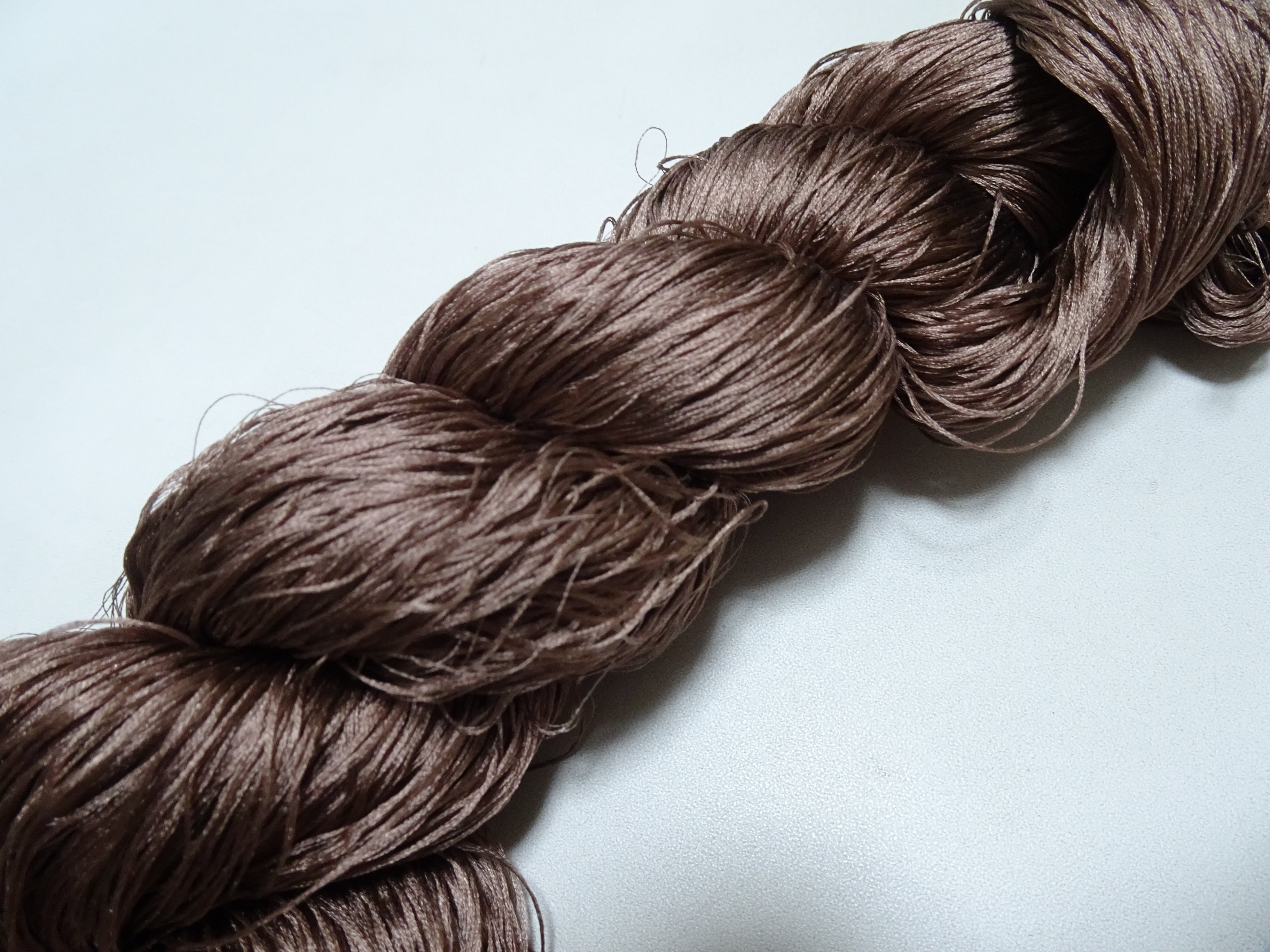 Japanese Vintage 6 Loose-Twist Silk Threads 19261