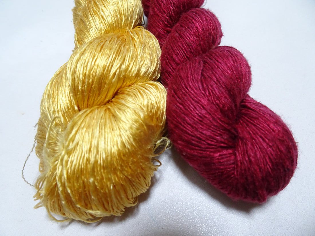 Japanese Vintage Silk Thread 2sets Embroidery 16632