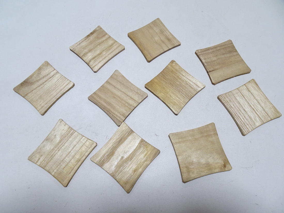 Vintage Japanese Wooden Thread Spools 10sets 17465