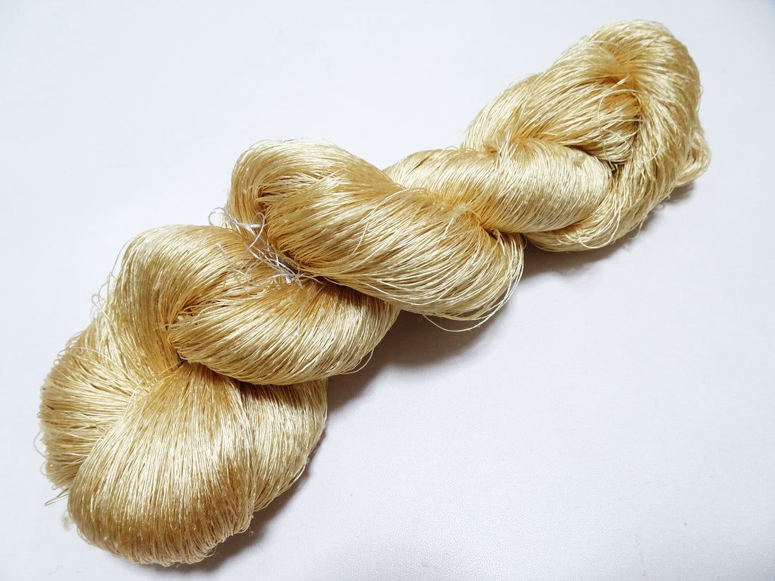 Japanese Vintage Twisted Silk Thread Embroidery 17144