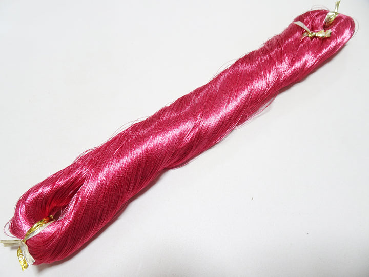 Japanese vintage rare Superb pure silver leaf thread color P16 2000M