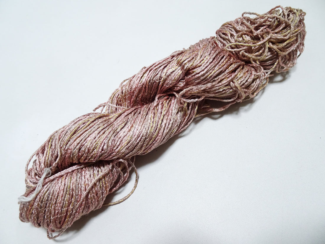 Japanese Tanaka Gen Silk – One-of-a-Kind Hand-Dyed Artistic Silk Thread, Rare Japanese Artisan Yarn, Limited Stock 16522