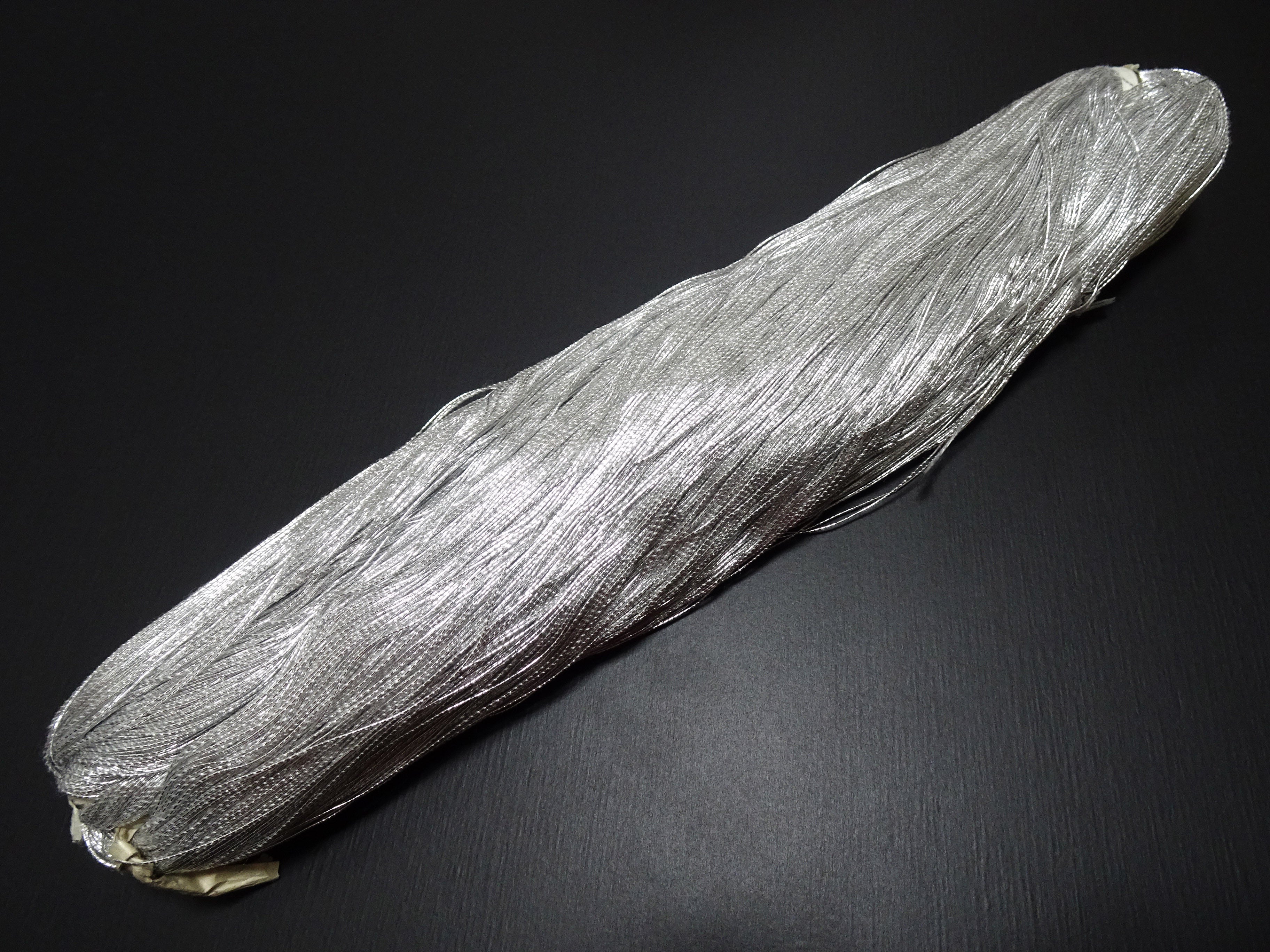 Special Price!!Japanese Vintage High Class Aluminum Leaf Silver Thread 5 Embroidery 1000M  0.40mm  17710
