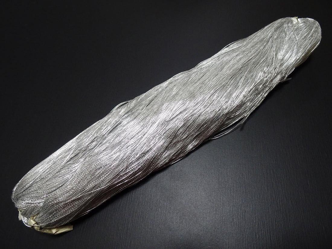 Special Price!!Japanese Vintage High Class Aluminum Leaf Silver Thread 5 Embroidery 1000M  0.40mm  17710